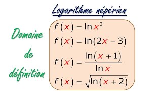 ENSEMBLE DE DÉFINITION D’UNE FONCTION NUMÉRIQUE  TRONC COMMUN SCIENTIFIQUE ET TECHNOLOGIQUE [upl. by Melly]