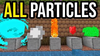 EVERY Working Particle Command  Minecraft Bedrock  MCPE [upl. by Huesman616]