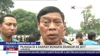 Pilkada di 4 Daerah Mungkin Diundur ke 2017 [upl. by Libna]