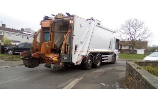 Binmen at 150pm On Recycling blue bins XYD [upl. by Haceber485]