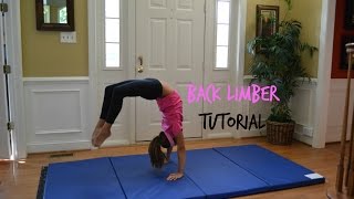 Back Limber Tutorial [upl. by Lenno]