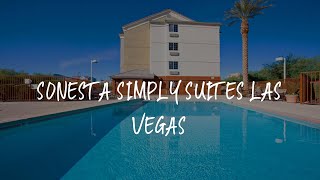 Sonesta Simply Suites Las Vegas Review  Las Vegas  United States [upl. by Eerahc]