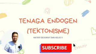 TENAGA ENDOGEN TEKTONISME [upl. by Narod]