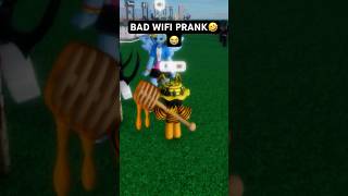 BAD WIFI PRANK🤣😂  ROBLOX MIC UP [upl. by Ididn]