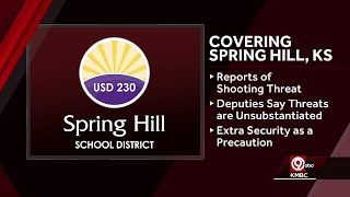 Johnson County Sheriffs office says Spring Hill school threat unsubstantiated [upl. by Clovis364]