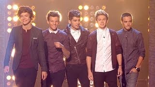 One Directions guest appearance  The X Factor UK 2012 [upl. by Animor]