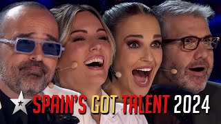 Spains Got Talent Battle of the Judges 2024 All Auditions [upl. by Hsotnas]