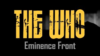 The Who  Eminence Front 1982 Lyrics Video [upl. by Dora]