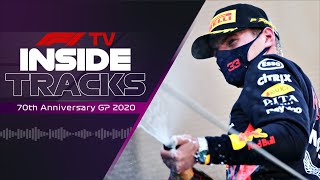 Verstappens Winning Move Inside Tracks  70th Anniversary Grand Prix [upl. by Deacon]