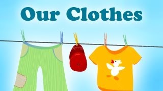 Kids Learning Videos  Our Clothes  Shemaroo Kids [upl. by Rogerio]