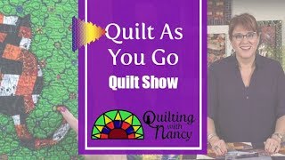 Quilt As You Go Quilt Show  Part 1 [upl. by Attelrahs7]