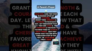 Prayer For Your Children 🙏 Morning Prayer For Your Children prayer childrenprayer blessed [upl. by Lebna]