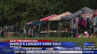 Worlds Longest Yard Sale in DeKalb County [upl. by Aneehs]