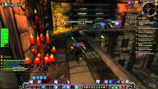 Warcraft  Cataclysm Scholomance Level 3848 Dungeon Run [upl. by Yrahcaz149]