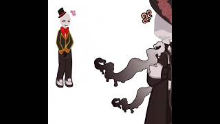 I think Splendy got along with Offendey 😊 creepypasta gacha slenderbrothers [upl. by Rozele]