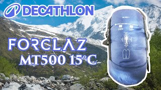 BEST BUDGET Option for Summer Hikes  Decathlon Forclaz MT500 15°C Trekking Sleeping Bag [upl. by Imaj485]