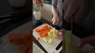 Crema de zanahoria zanahoria recipe carrot shorts shortsvideo fyp almuerzo lunch dinner [upl. by Haas]