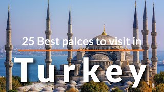 25 BEST Places to Visit in Turkey 2020  Travel Video [upl. by Ystap922]