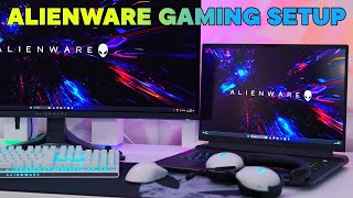 All Alienware Gaming Setup Featuring M18 R2 [upl. by Oinotnaesoj]