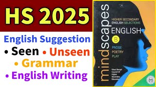 HS 2025 English Total Suggestion  Seen Unseen Grammar amp Writing [upl. by Legnaros956]