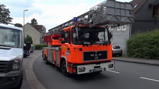 HLF  KDOW A Dienst  Leih DLK Feuerwehr Schwelm [upl. by Hasseman]