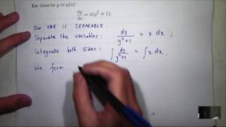 Separable differential equation [upl. by Reilly]