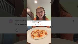 Microwave pizza not in a mug ￼🍕😊subscribe pizza cooking food [upl. by Hendricks]