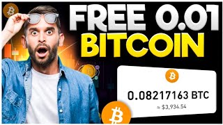 Free 001 Bitcoin  withdraw Anytime  Best New Free Bitcoin Mining Site without investment 2024 [upl. by Ardnuyek]