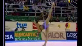 RG Rhythmic Gymnastics Alina Kabaeva Ball 2001 [upl. by Anaibib817]