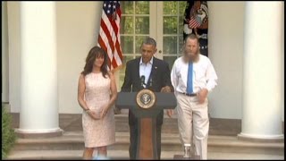 Bowe Bergdahl Rescued Obama Speaks About Release of Captured Soldier [upl. by Tracay389]