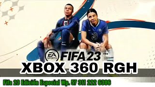 Fifa 23 para Xbox 360 Rgh Edición Especial incluidos Kits 2023 y Fichajes 2023 sin perfil [upl. by Uoliram]