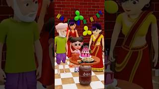 Indian Army Aur Aatankvadi Part  2  Gulli Bulli  Cartoon  granny  short  mummy I shortscomedy [upl. by Curkell]