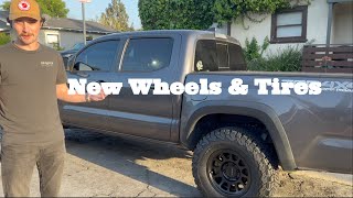 Tacoma New Wheels amp Tires  26575r16  BF Goodrich ko2  Method 703s [upl. by Noreht524]