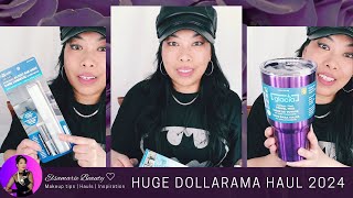 Huge Dollarama Haul 2024  Canada 🇨🇦 dollarama dollarstore haul [upl. by Hadsall]