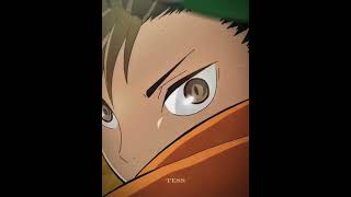 Yū Nishinoya🧡haikyuu haikyuuedit haikyuu animeedit animeshorts edit anime nishinoyaedit [upl. by Ateekan]