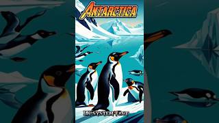 Antarctica continent🤯😱 youtubeshorts animalfacts viralvideo [upl. by Rocco]