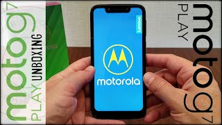 Unboxing Desempaquetado MOTOROLA MOTO G7 PLAY [upl. by Sven]