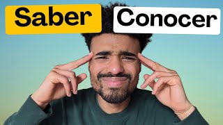 Saber vs Conocer Right and WRONG Times to Use These Spanish Verbs [upl. by Caitlin235]