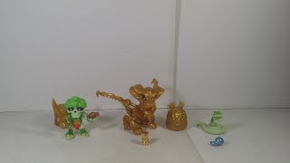 Treasure X Dragons Gold Golden Dragon Treasure Set Serpent Raiders review [upl. by Aknaib272]