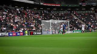 MATCHDAY REWIND  MK Dons 10 Wycombe [upl. by Karwan]