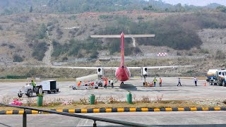 Spicejet Resumes Flight Operation at Pakyong Airport After 6 Months [upl. by Namrej789]