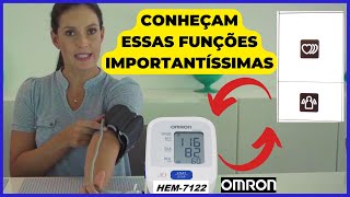 COMO USAR O MEDIDOR DE PRESSÃƒO ARTERIAL DIGITAL DE BRAÃ‡O OMRON HEM 7122marciosphygmus2023 [upl. by Atcliffe]