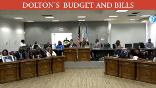 DOLTON  WHOS IN CHARGE OF BUDGETS AND PAYING BILLS [upl. by Pickar78]