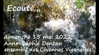 Ecoute Culte du dimanche 15 mai 2022 [upl. by Dnalyk]