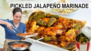 Marinade for tasty chicken Pickled Jalapeno Brine [upl. by Anadroj]