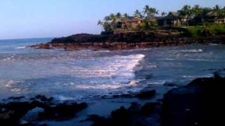 Kona Hawaii tsunami surge March 11 2011 [upl. by Elsilrac218]