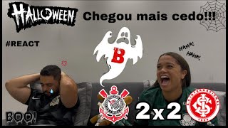 REACT REAÇÕES CORINTHIANS x INTERNACIONAL [upl. by Tegdirb]