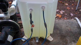 DYI  How to Install Liquid Chlorine Feeder  Best Alternative to NSTTrichlor Chlorine Tabs [upl. by Yendahc]