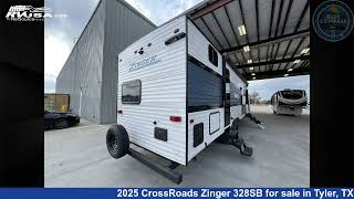 Spectacular 2025 CrossRoads Zinger Travel Trailer RV For Sale in Tyler TX  RVUSAcom [upl. by Atiniuq]