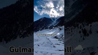 Gulmarg snowfall 🌨️ snowfall 2024 gulmargsnowfall snowfall shorts vairal [upl. by Eiramait]